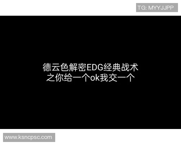 深入分析EDG战队的控制打法与战术精髓